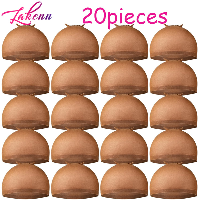 Wig Cap Stocking - Темно-коричневая Шапочка для парика на сетке,