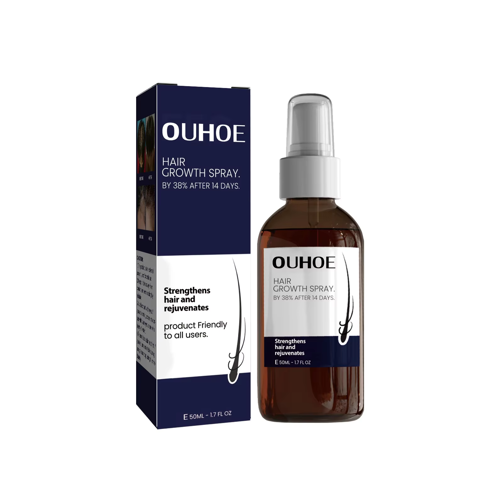 Hair Care Ouai - Спрей для роста волос, питательный, увлажняющий,
