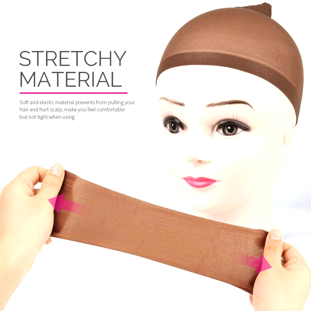 Wig Cap Stocking - Шапочки-сетки для париков StockingWig, 5 шт./упак.,