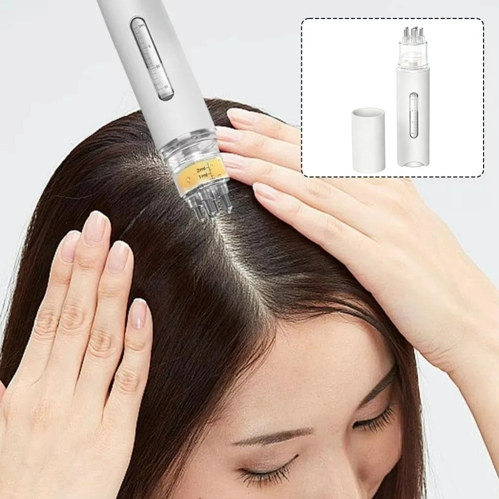 Hair Care For Hair Loss - Расческа-аппликатор для масла для волос, массажная