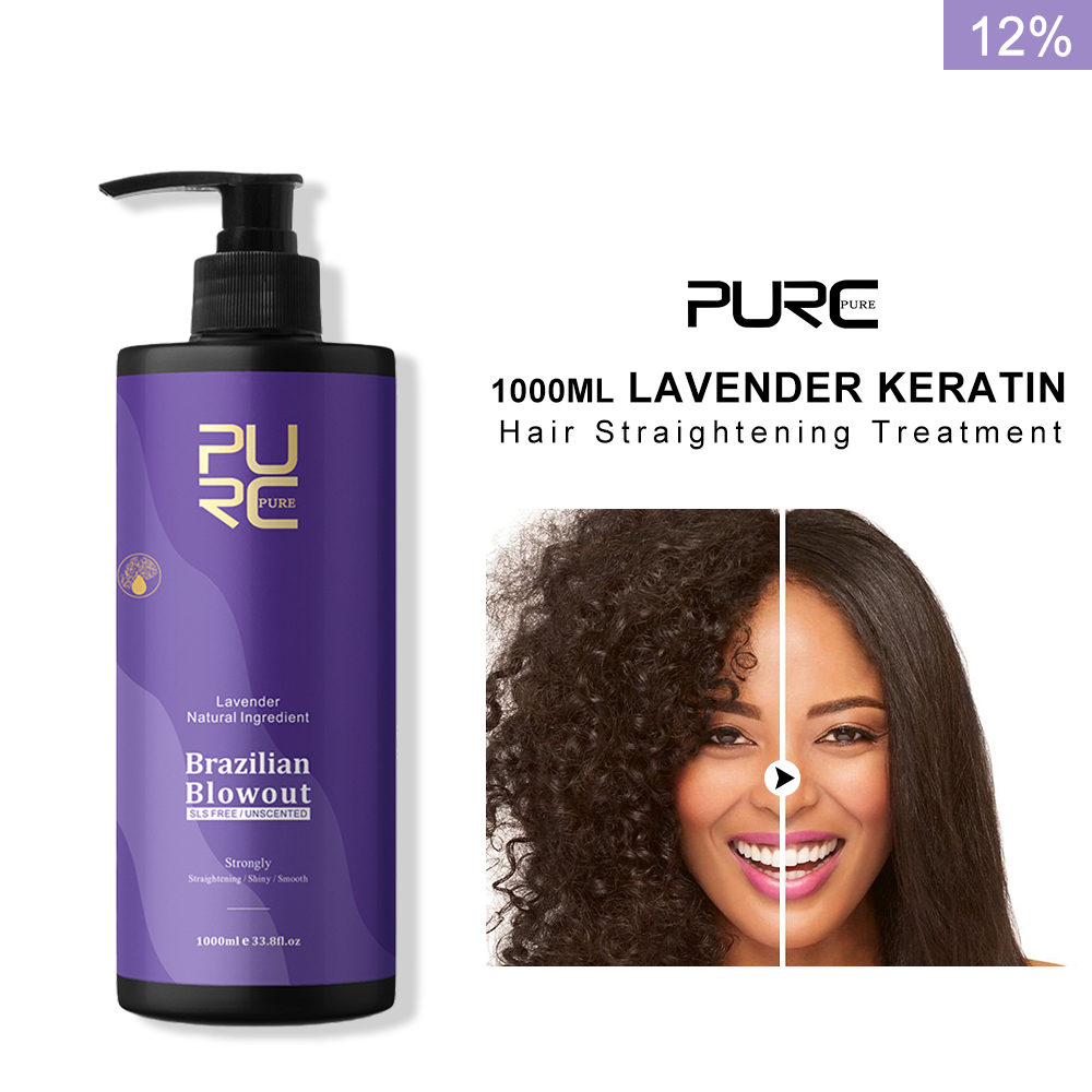 Hair Care Korean - PURC Лаванда 12% бразильский кератин, выпрямление