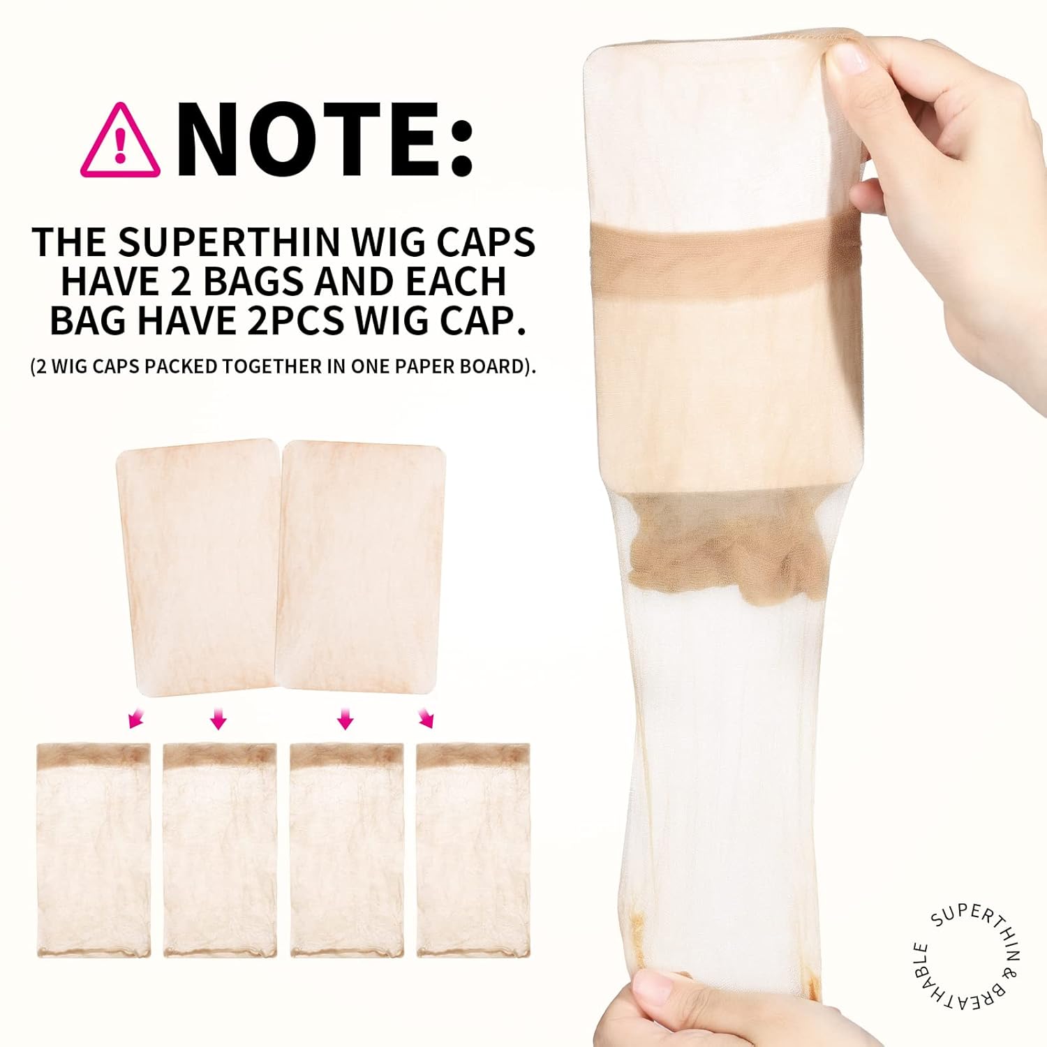 4/12 шт. вентилируемая нейлоно – обзор и цена Wig Cap Stocking