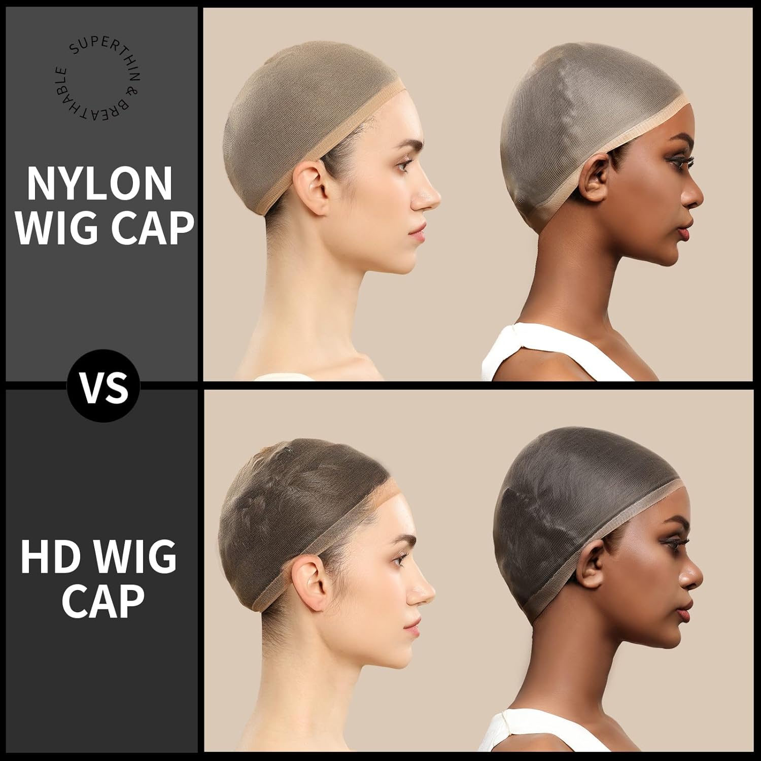 4/12 шт. вентилируемая нейлоно – обзор и цена Wig Cap Stocking