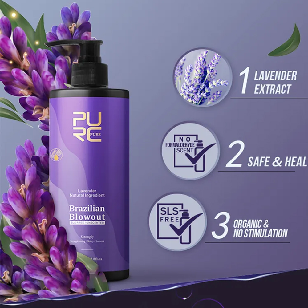 PURC Лаванда 12% бразильский к – обзор и цена Hair Care Korean